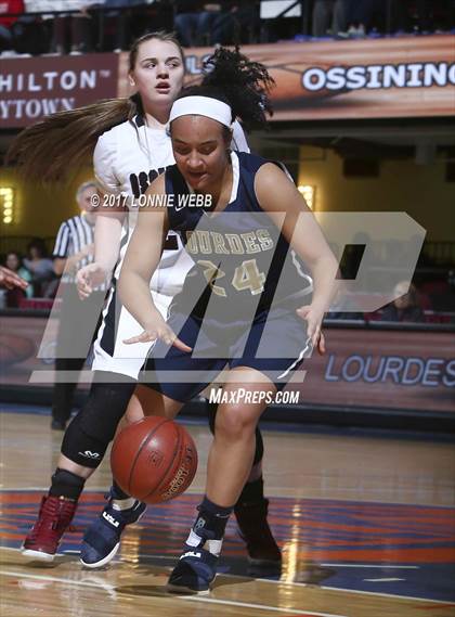 Thumbnail 1 in Our Lady of Lourdes vs Ossining (Section 1 Class AA Semifinal) photogallery.