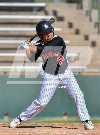 Thumbnail 2 in Copperas Cove vs. Bowie (AISD Tournament) photogallery.