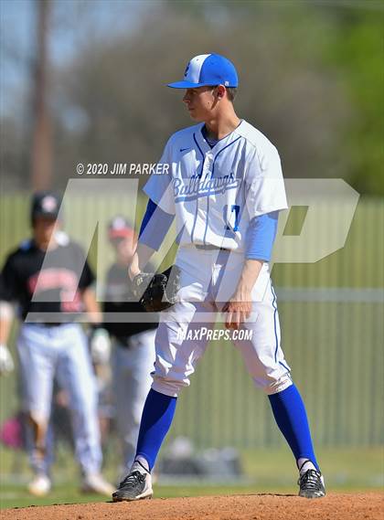 Thumbnail 2 in Copperas Cove vs. Bowie (AISD Tournament) photogallery.