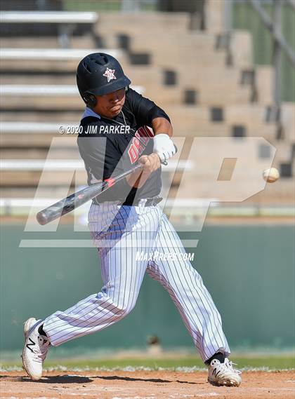Thumbnail 3 in Copperas Cove vs. Bowie (AISD Tournament) photogallery.