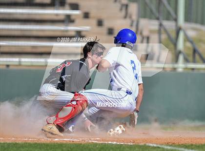 Thumbnail 1 in Copperas Cove vs. Bowie (AISD Tournament) photogallery.