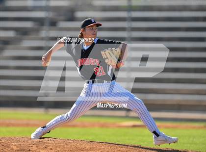 Thumbnail 2 in Copperas Cove vs. Bowie (AISD Tournament) photogallery.