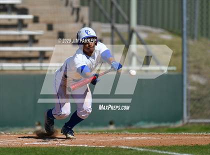 Thumbnail 3 in Copperas Cove vs. Bowie (AISD Tournament) photogallery.