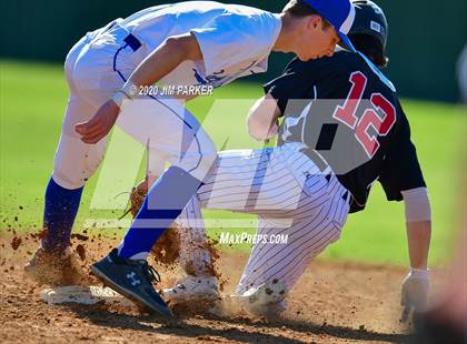 Thumbnail 1 in Copperas Cove vs. Bowie (AISD Tournament) photogallery.