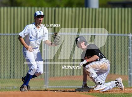 Thumbnail 3 in Copperas Cove vs. Bowie (AISD Tournament) photogallery.