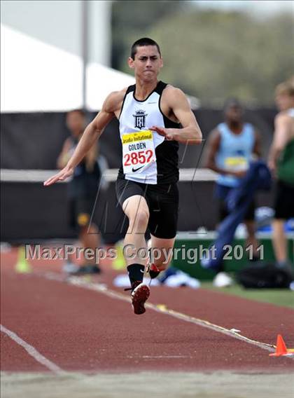 Thumbnail 2 in 44th Arcadia Invitational (Saturday's Boys Long Jump)  photogallery.