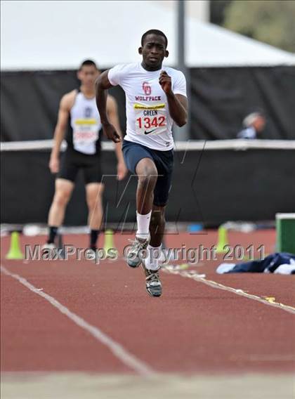 Thumbnail 1 in 44th Arcadia Invitational (Saturday's Boys Long Jump)  photogallery.