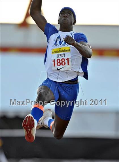 Thumbnail 2 in 44th Arcadia Invitational (Saturday's Boys Long Jump)  photogallery.