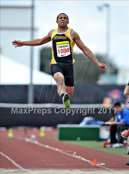 Thumbnail 3 in 44th Arcadia Invitational (Saturday's Boys Long Jump)  photogallery.