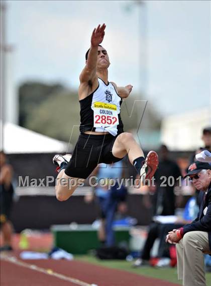 Thumbnail 2 in 44th Arcadia Invitational (Saturday's Boys Long Jump)  photogallery.