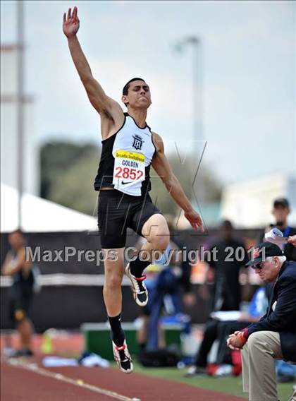 Thumbnail 1 in 44th Arcadia Invitational (Saturday's Boys Long Jump)  photogallery.