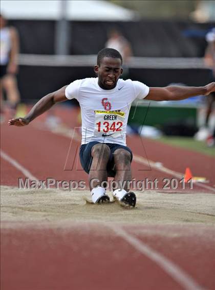 Thumbnail 2 in 44th Arcadia Invitational (Saturday's Boys Long Jump)  photogallery.