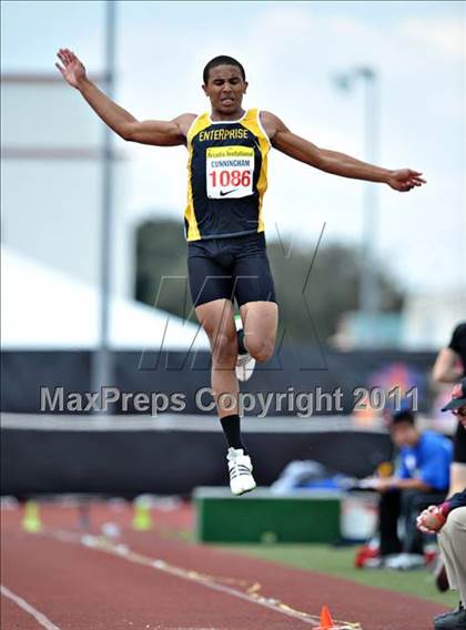Thumbnail 1 in 44th Arcadia Invitational (Saturday's Boys Long Jump)  photogallery.