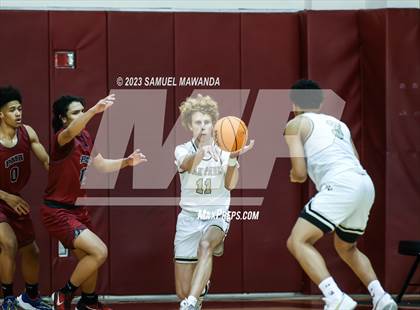 Thumbnail 2 in Oak Park vs St. Pius X-St. Matthias Academy (So Cal Showdown) photogallery.