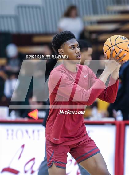 Thumbnail 2 in Oak Park vs St. Pius X-St. Matthias Academy (So Cal Showdown) photogallery.