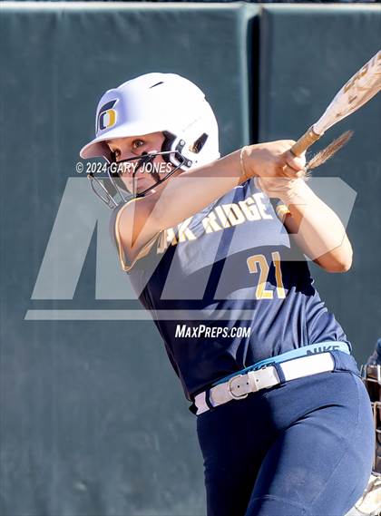 Thumbnail 3 in Oak Ridge vs. Whitney (CIF SJS D1 Final) photogallery.