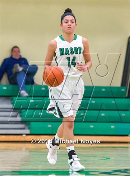 Thumbnail 2 in Kings vs Mason (OHSAA D1 Girls Basketball Southwestern District) photogallery.