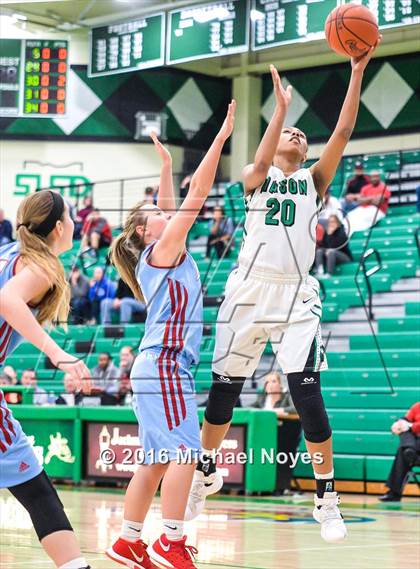 Thumbnail 2 in Kings vs Mason (OHSAA D1 Girls Basketball Southwestern District) photogallery.