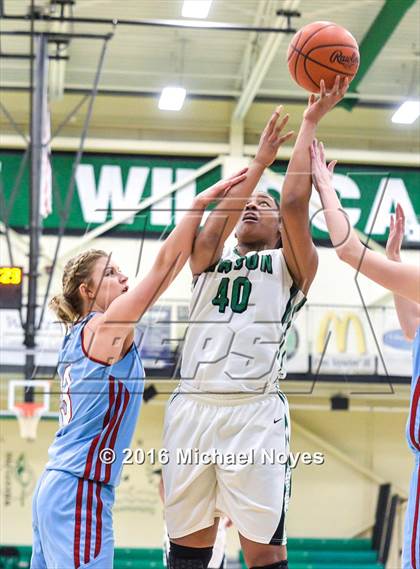 Thumbnail 3 in Kings vs Mason (OHSAA D1 Girls Basketball Southwestern District) photogallery.