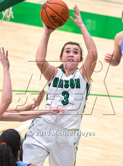 Thumbnail 2 in Kings vs Mason (OHSAA D1 Girls Basketball Southwestern District) photogallery.
