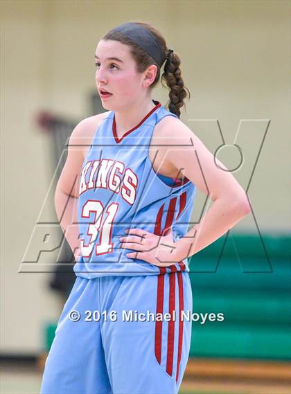 Thumbnail 3 in Kings vs Mason (OHSAA D1 Girls Basketball Southwestern District) photogallery.