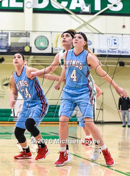 Thumbnail 3 in Kings vs Mason (OHSAA D1 Girls Basketball Southwestern District) photogallery.
