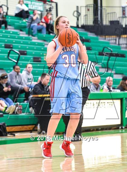 Thumbnail 3 in Kings vs Mason (OHSAA D1 Girls Basketball Southwestern District) photogallery.
