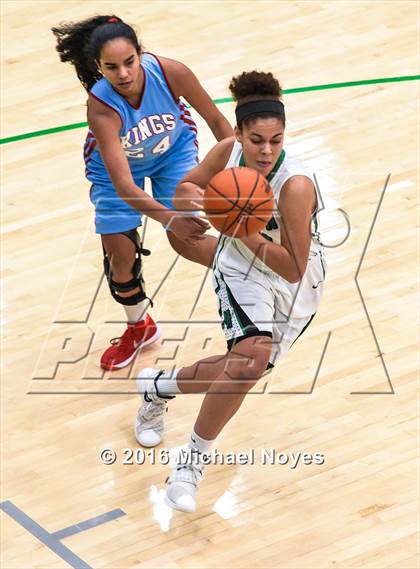 Thumbnail 3 in Kings vs Mason (OHSAA D1 Girls Basketball Southwestern District) photogallery.