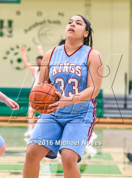 Thumbnail 1 in Kings vs Mason (OHSAA D1 Girls Basketball Southwestern District) photogallery.