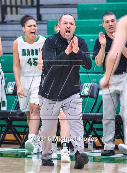 Thumbnail 3 in Kings vs Mason (OHSAA D1 Girls Basketball Southwestern District) photogallery.