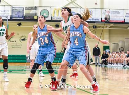 Thumbnail 2 in Kings vs Mason (OHSAA D1 Girls Basketball Southwestern District) photogallery.