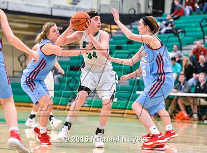 Thumbnail 3 in Kings vs Mason (OHSAA D1 Girls Basketball Southwestern District) photogallery.