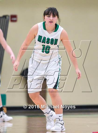 Thumbnail 1 in Kings vs Mason (OHSAA D1 Girls Basketball Southwestern District) photogallery.
