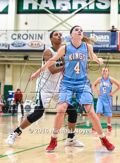 Thumbnail 1 in Kings vs Mason (OHSAA D1 Girls Basketball Southwestern District) photogallery.