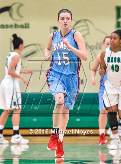 Thumbnail 1 in Kings vs Mason (OHSAA D1 Girls Basketball Southwestern District) photogallery.