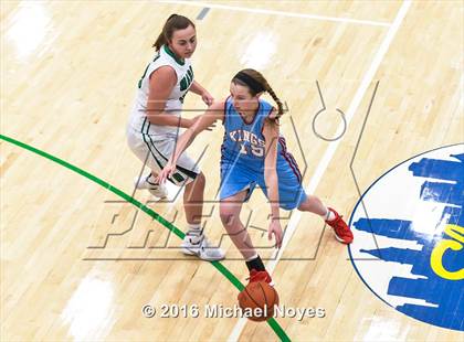 Thumbnail 2 in Kings vs Mason (OHSAA D1 Girls Basketball Southwestern District) photogallery.