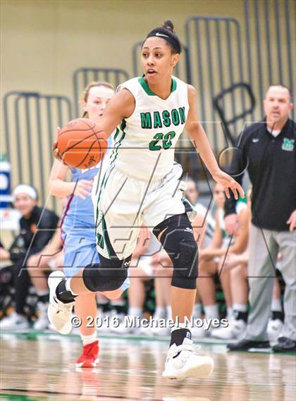 Thumbnail 1 in Kings vs Mason (OHSAA D1 Girls Basketball Southwestern District) photogallery.