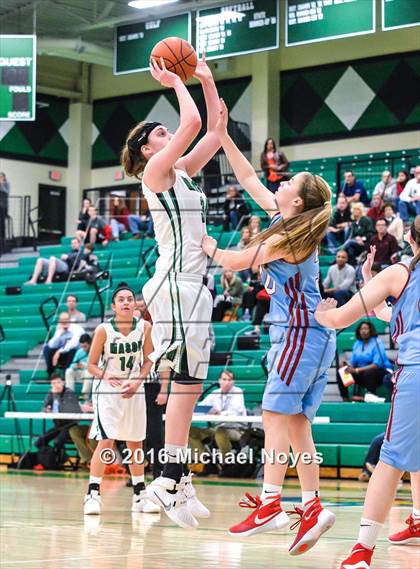 Thumbnail 1 in Kings vs Mason (OHSAA D1 Girls Basketball Southwestern District) photogallery.