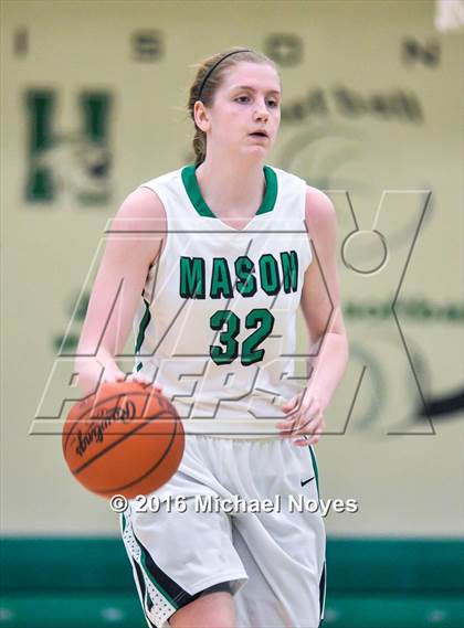Thumbnail 3 in Kings vs Mason (OHSAA D1 Girls Basketball Southwestern District) photogallery.