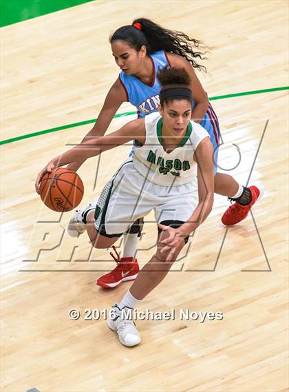 Thumbnail 2 in Kings vs Mason (OHSAA D1 Girls Basketball Southwestern District) photogallery.