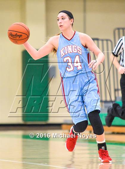Thumbnail 3 in Kings vs Mason (OHSAA D1 Girls Basketball Southwestern District) photogallery.