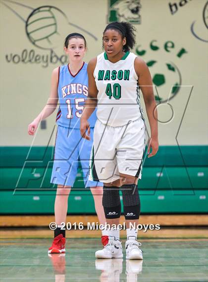 Thumbnail 3 in Kings vs Mason (OHSAA D1 Girls Basketball Southwestern District) photogallery.