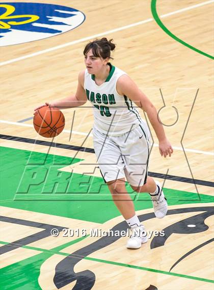 Thumbnail 3 in Kings vs Mason (OHSAA D1 Girls Basketball Southwestern District) photogallery.