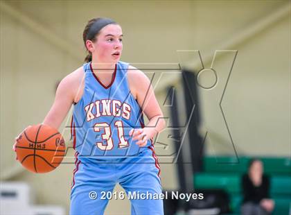 Thumbnail 2 in Kings vs Mason (OHSAA D1 Girls Basketball Southwestern District) photogallery.