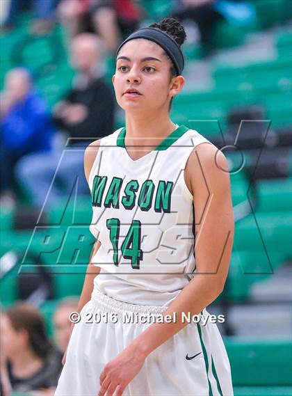 Thumbnail 2 in Kings vs Mason (OHSAA D1 Girls Basketball Southwestern District) photogallery.