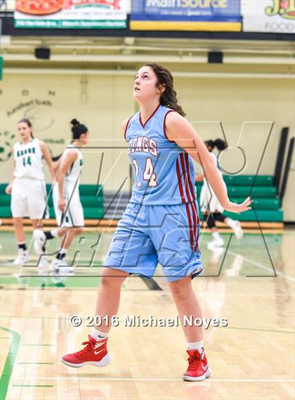 Thumbnail 3 in Kings vs Mason (OHSAA D1 Girls Basketball Southwestern District) photogallery.