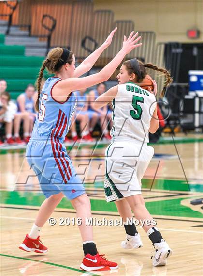 Thumbnail 3 in Kings vs Mason (OHSAA D1 Girls Basketball Southwestern District) photogallery.