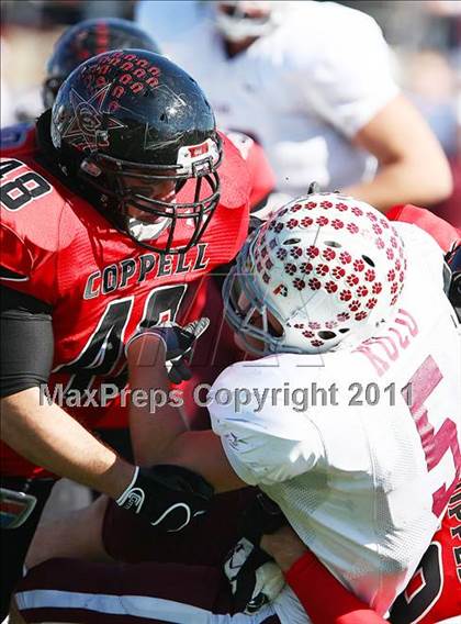 Thumbnail 3 in Coppell vs. Plano (5A Region 1 Bi-District Playoffs)  photogallery.
