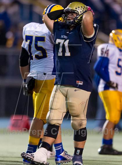 Thumbnail 2 in West Mifflin vs. Franklin Regional (WPIAL Class AAA Quarterfinal) photogallery.