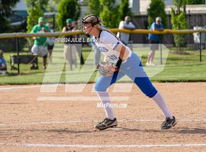 Thumbnail 1 in Triton Central vs. Heritage Christian (IHSAA 2A Sectional 42 semi-final playoff) photogallery.